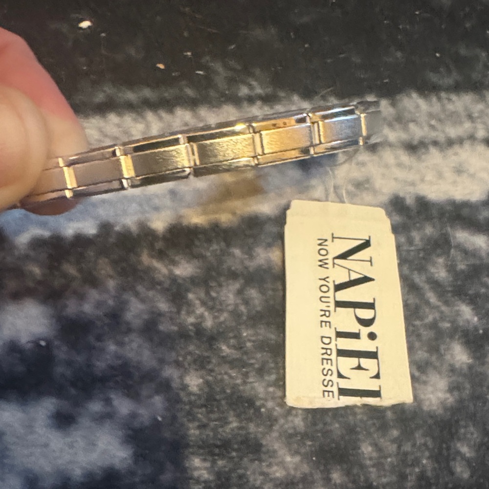 Napier Silver-Tone mens Bracelet